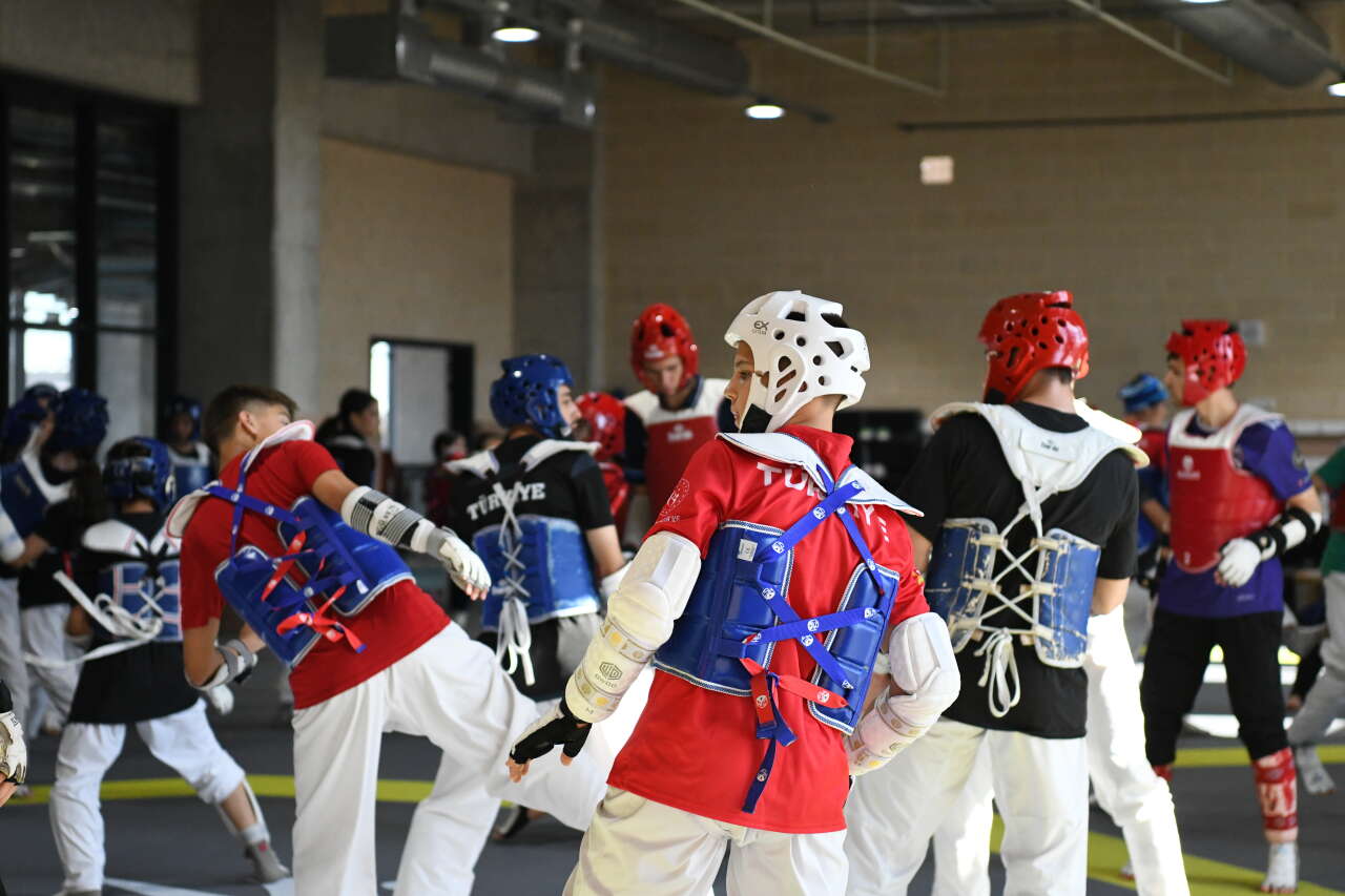Taekwondo şöleni bitti! 3 ülkeden 70 sporcu Konya’daydı 8